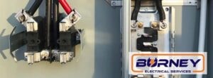 Hazardous electrical panel and breakers